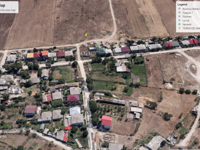 Teren intravilan 5000 mp situat in Techirghiol, langa case